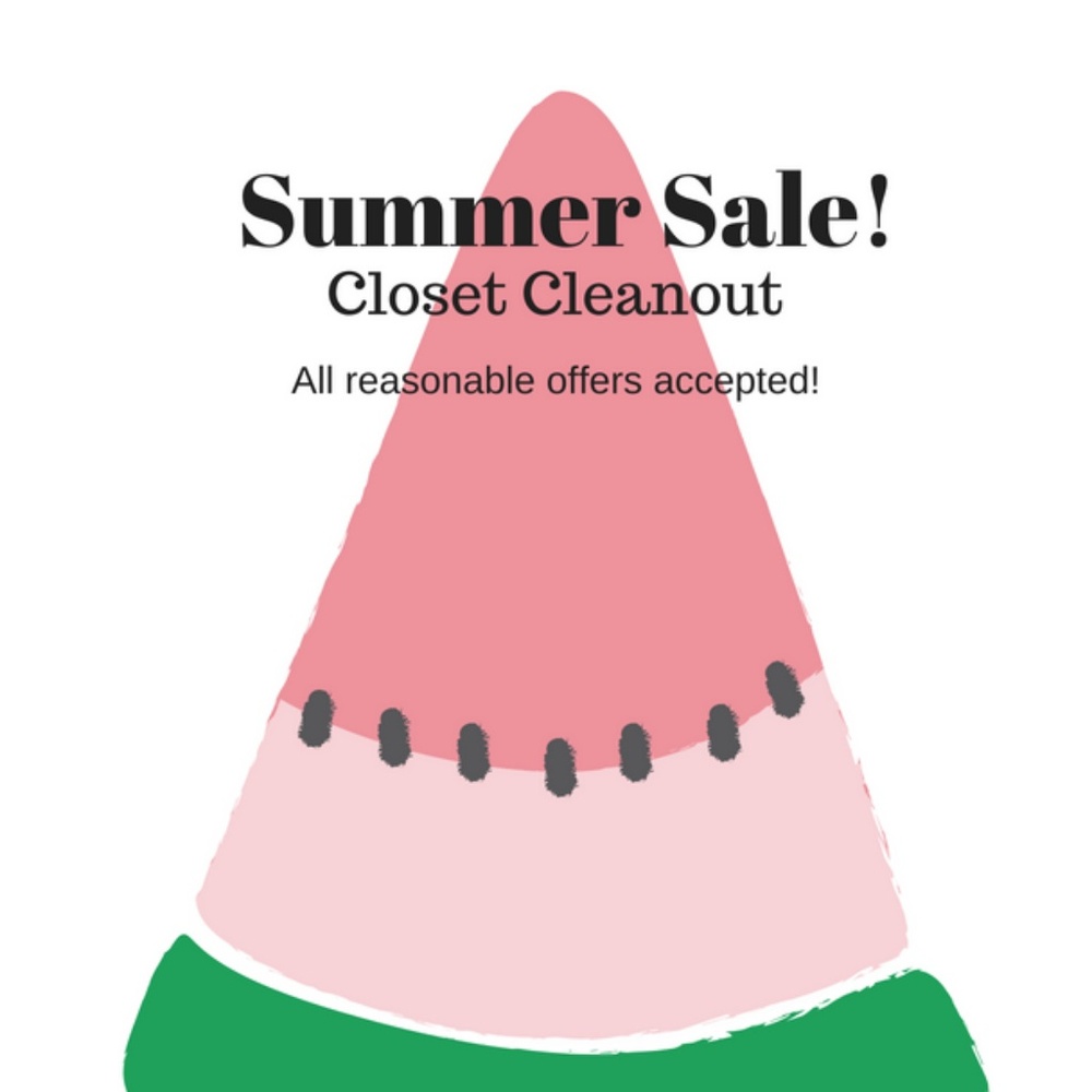 Summer Closet Cleanout!